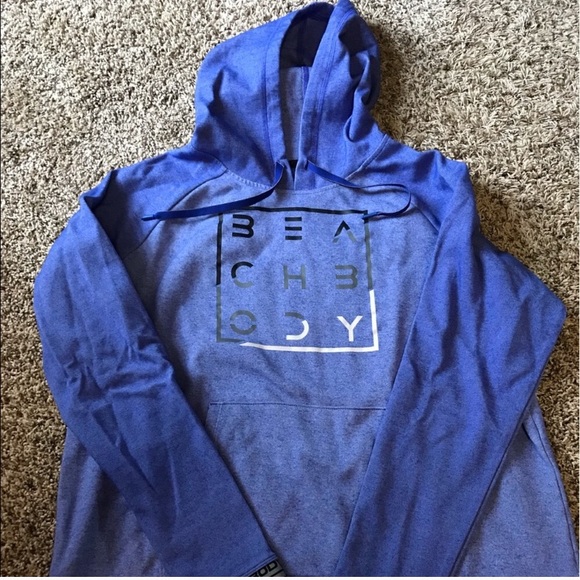 Beachbody Jackets & Blazers - Blue Beachbody Sweatshirt